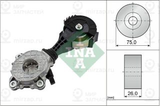 Натяжитель Приводного Ремня Psa 1.4I/1.6I 07- INA 534042610