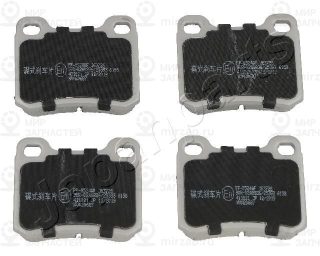 Комплект тормозных колодок (дисковый тормоз) JAPANPARTS PP0524AF