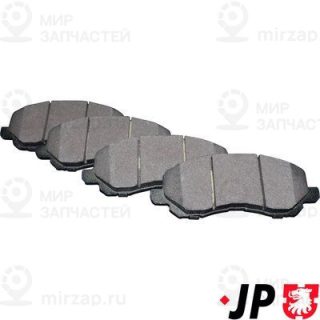 Комплект тормозных колодок (дисковый тормоз) JP GROUP 5063600910