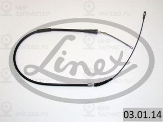 Трос стояночного тормоза LINEX 030114