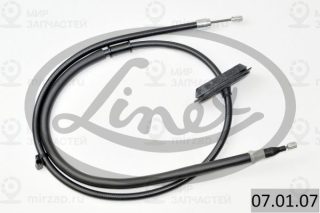 Трос стояночного тормоза LINEX 070107