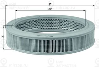 Фильтр воздушный MAHLE LX208