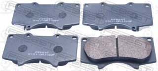 Комплект тормозных колодок (дисковый тормоз) FEBEST 0101GRJ120F