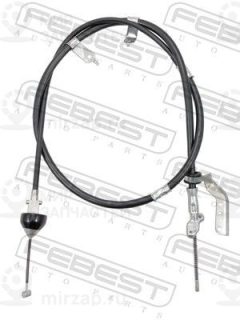 Трос стояночного тормоза FEBEST 0199BCACU30RH