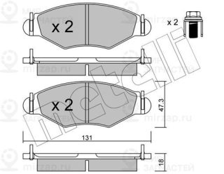Запчасть METELLI 2202540