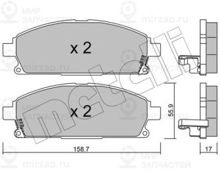 Запчасть METELLI 2204061