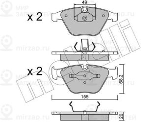 Запчасть METELLI 2205580