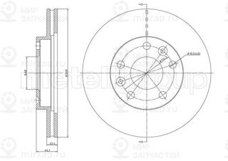 Запчасть METELLI 231288C