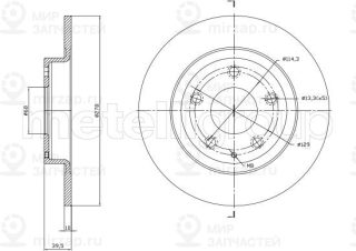 Запчасть METELLI 231757C