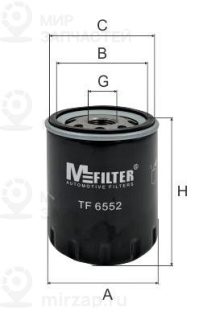 Запчасть MFILTER TF6552