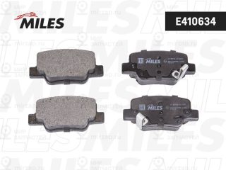 Комплект тормозных колодок (дисковый тормоз) MILES E410634