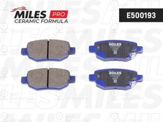 Комплект тормозных колодок (дисковый тормоз) MILES E500193