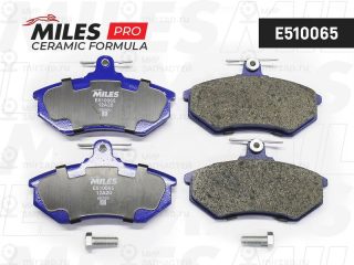 Комплект тормозных колодок (дисковый тормоз) MILES E510065