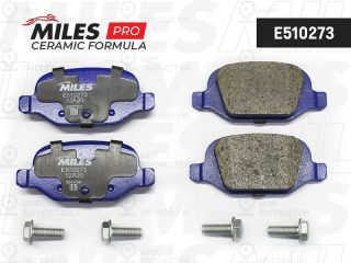 Комплект тормозных колодок (дисковый тормоз) MILES E510273