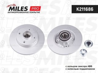 Тормозной диск MILES K211686