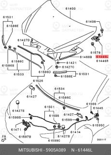 Запчасть MITSUBISHI 5905A089