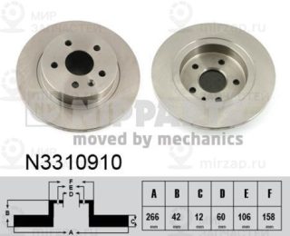 Запчасть NIPPARTS N3310910