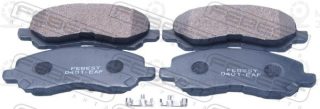Комплект тормозных колодок (дисковый тормоз) FEBEST 0401EAF