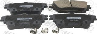 Комплект тормозных колодок (дисковый тормоз) FEBEST 0401GFER