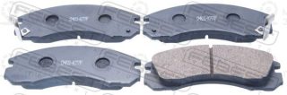 Комплект тормозных колодок (дисковый тормоз) FEBEST 0401K77F