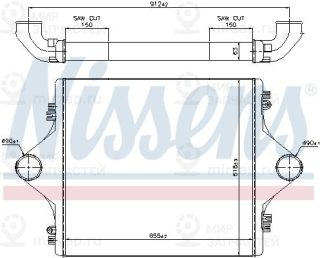 Интеркулер NISSENS 96977
