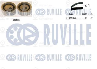Комплект ремня ГРМ RUVILLE 550103