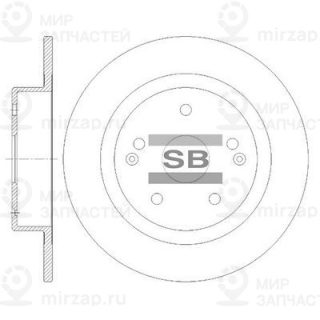 Тормозной диск SANGSIN SD8465