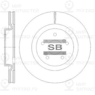 Тормозной диск SANGSIN SD8520