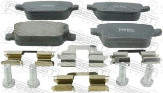 Комплект тормозных колодок (дисковый тормоз) FEBEST 2101CA2R