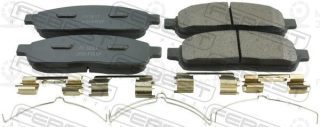 Комплект тормозных колодок (дисковый тормоз) FEBEST 2101F150F