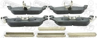 Комплект тормозных колодок (дисковый тормоз) FEBEST 2101F150R