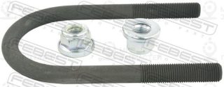 Крепежный комплект, листовая рессора FEBEST 2133001