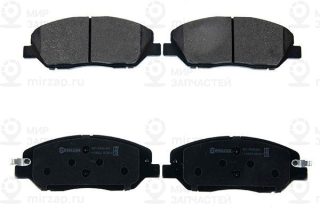 Комплект тормозных колодок (дисковый тормоз) STELLOX 1476000BSX