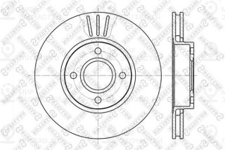 Тормозной диск STELLOX 60202542VSX
