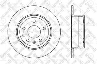Тормозной диск STELLOX 60203610SX