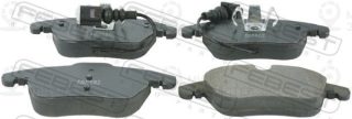 Комплект тормозных колодок (дисковый тормоз) FEBEST 2301TIGF