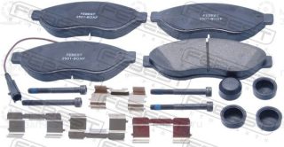 Комплект тормозных колодок (дисковый тормоз) FEBEST 2501BOXF