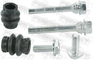 Направляющий болт, корпус скобы тормоза FEBEST 2574308RKIT