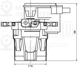 Тормозной суппорт TRIALLI CF204302