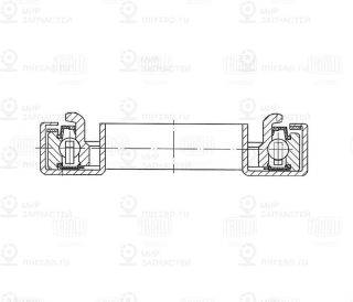 Выжимной подшипник TRIALLI CT1608