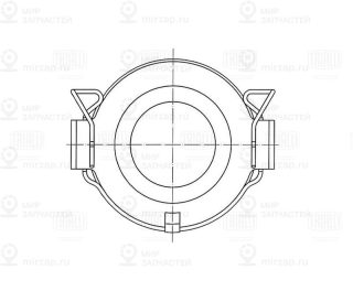 Выжимной подшипник TRIALLI CT1912