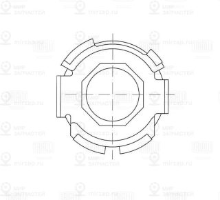 Выжимной подшипник TRIALLI CT2405