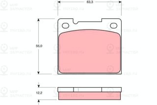 Запчасть TRW GDB1066