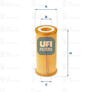 Фильтр масляный UFI 2515300