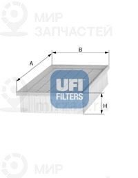 Фильтр воздушный UFI 3099000