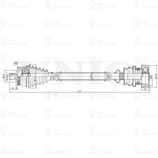 Запчасть UNIO CVJ10111