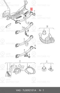 Запчасть VAG 7L0092101A