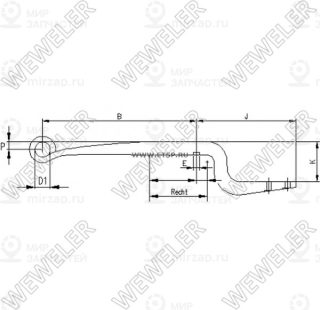 Запчасть WEWELER F179Z204ZA75