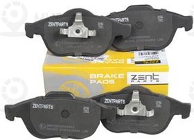 Z07366_колодки Дисковые Передние!\ Renault Espace 2.0-3.0Dci 02>/Laguna 1.6-2.2D ZENTPARTS Z07366