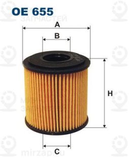 Фильтр масляный FILTRON OE655
